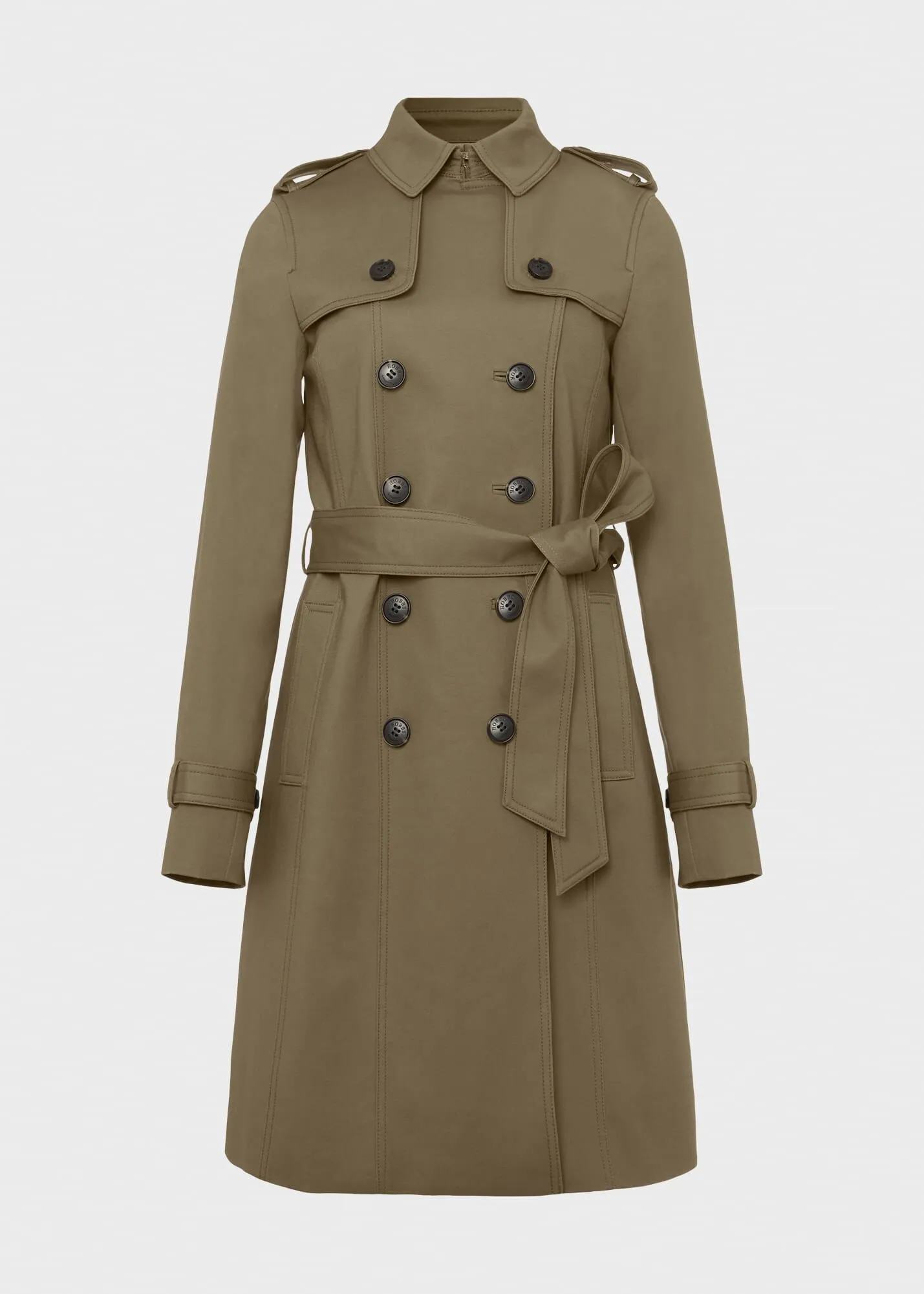 Petite Water Resistant Trench Coat Saskia