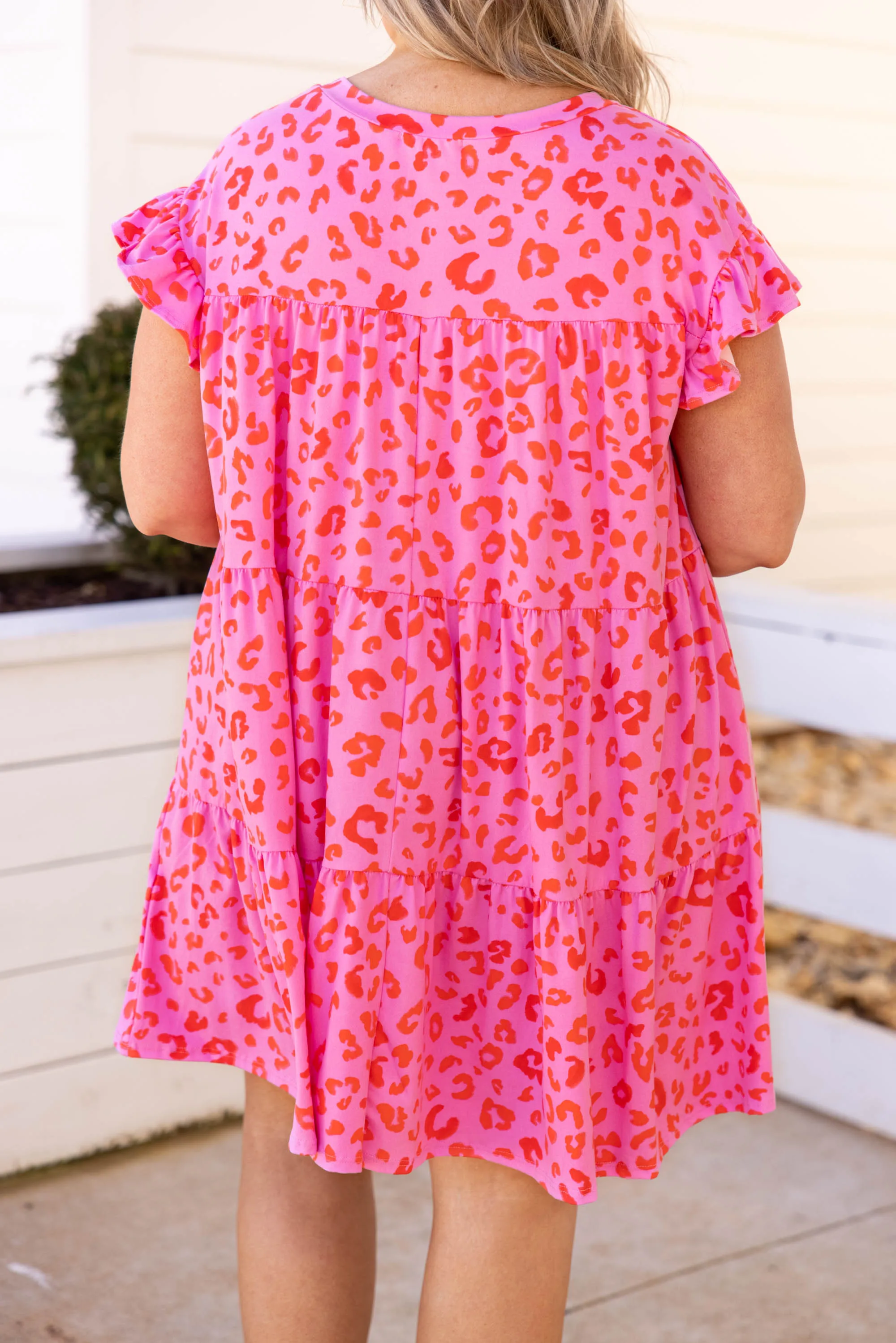 Pink Power Dress for Girls