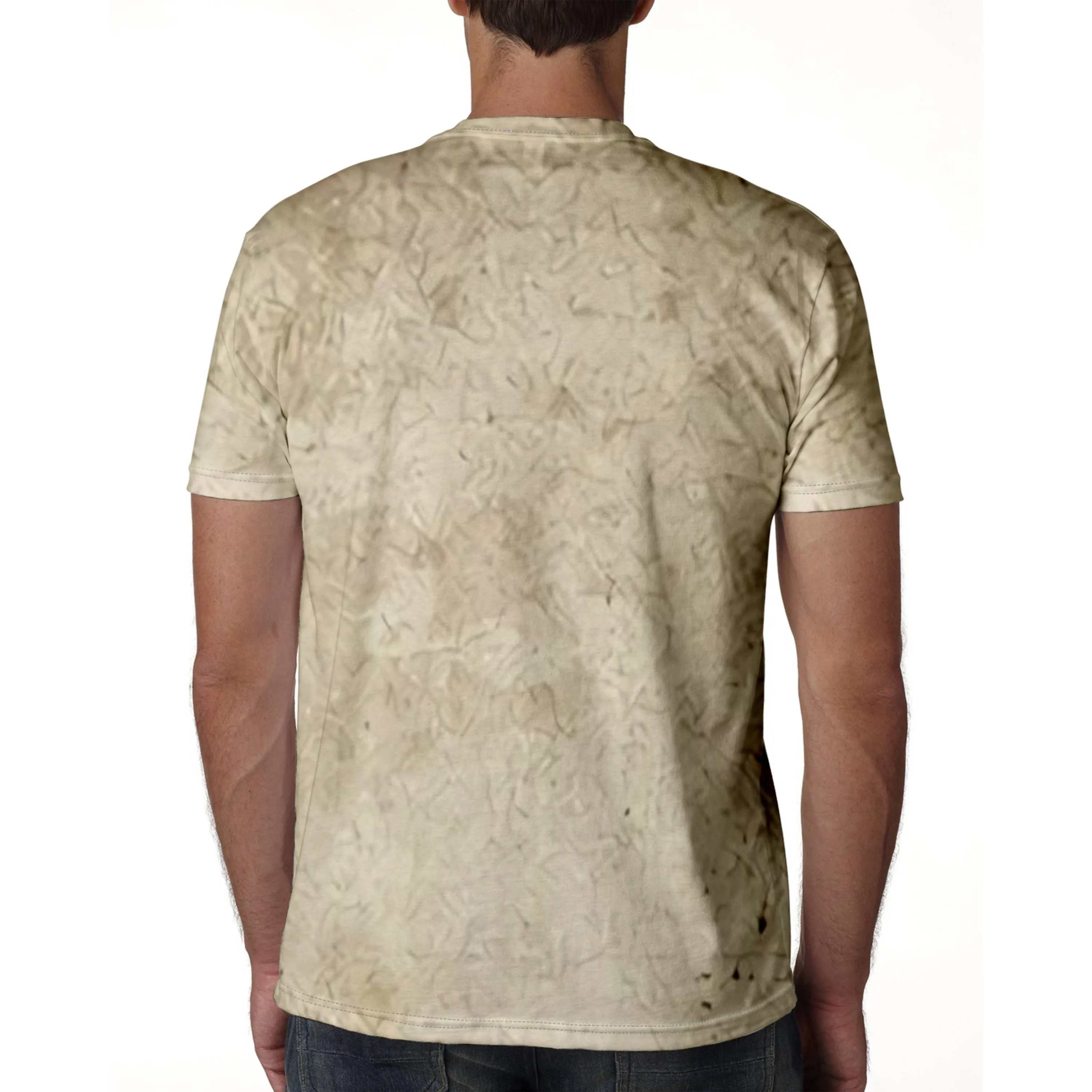 Polyester Tshirt with Premium Quality Dirty Hearts Pattern