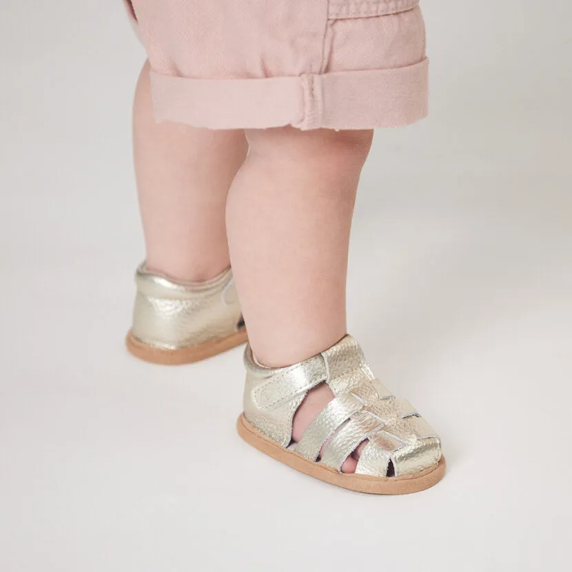 Pretty Brave Rio Gold - Children's Shoes & Footwear.