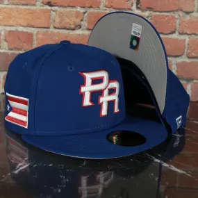 Puerto Rico 2023 WBC Grey Bottom Blue 59Fifty Cap