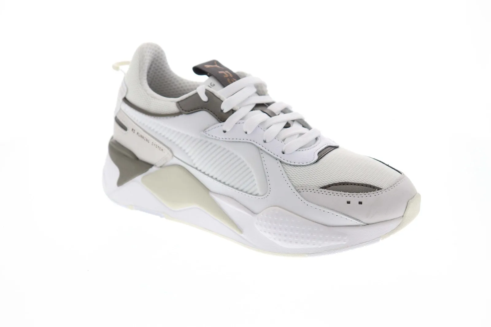 Puma White RS-X Trophy Mesh Casual Lifestyle Sneakers Shoes