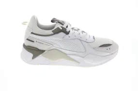 Puma White RS-X Trophy Mesh Casual Lifestyle Sneakers Shoes