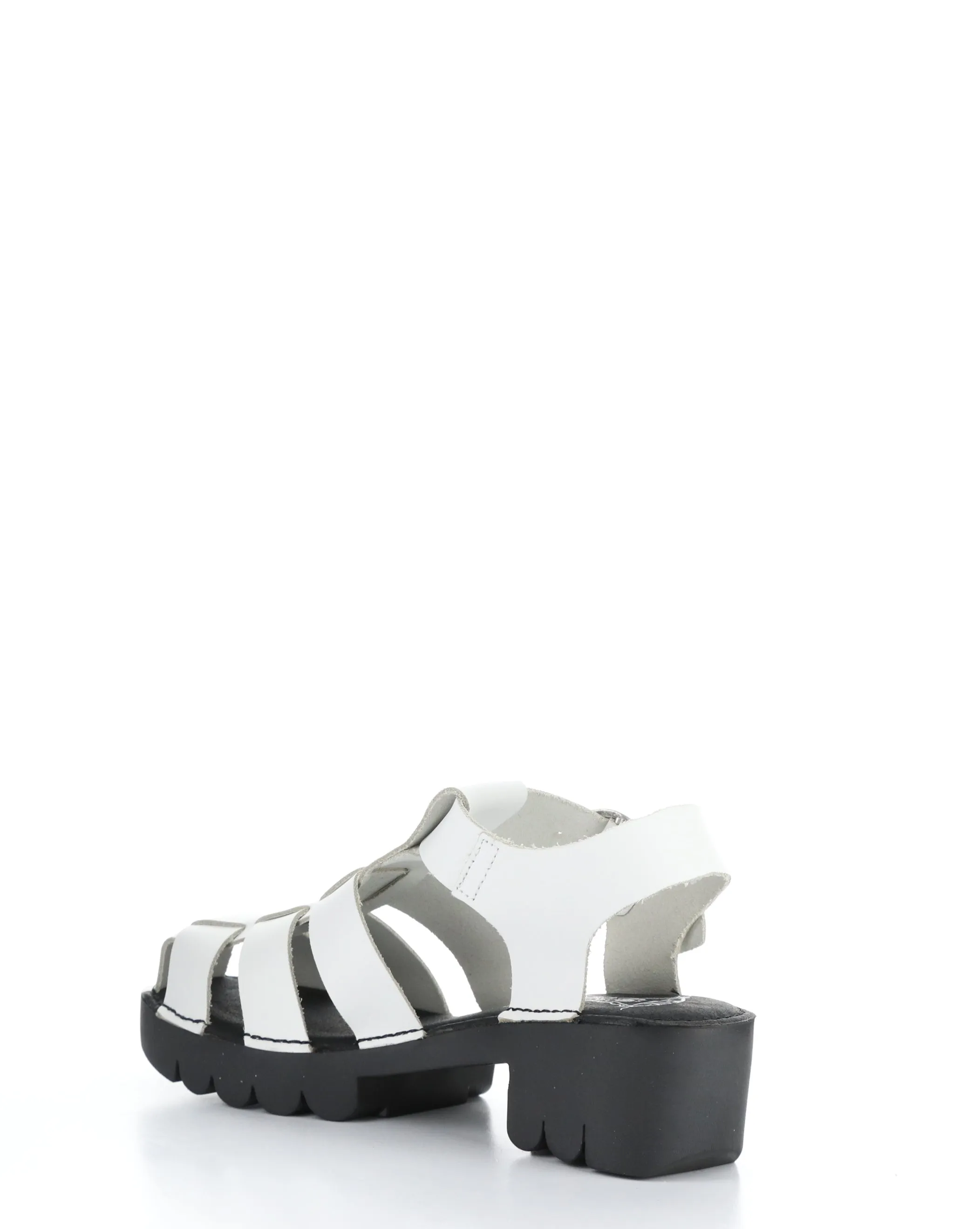 Round Toe Sandals in OFF WHITE Color by EMME511FLY