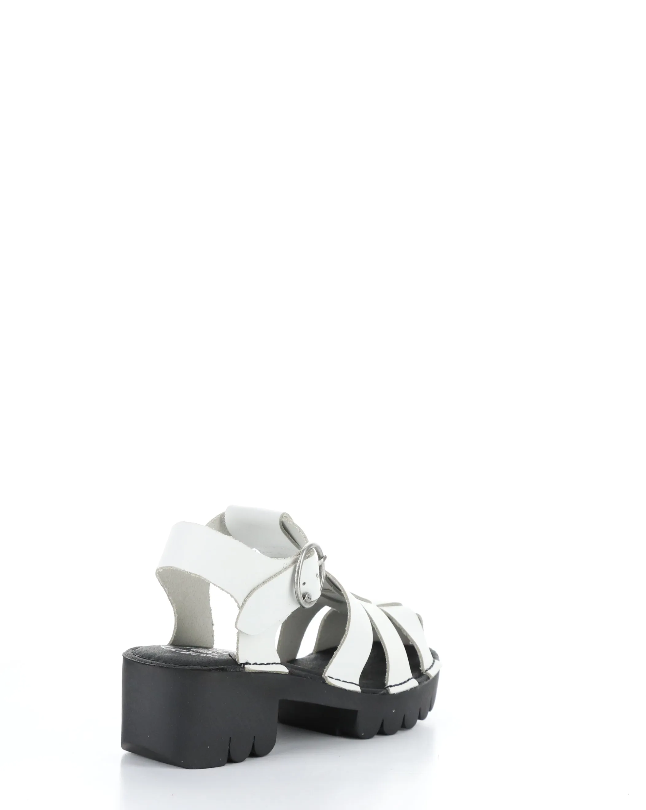 Round Toe Sandals in OFF WHITE Color by EMME511FLY