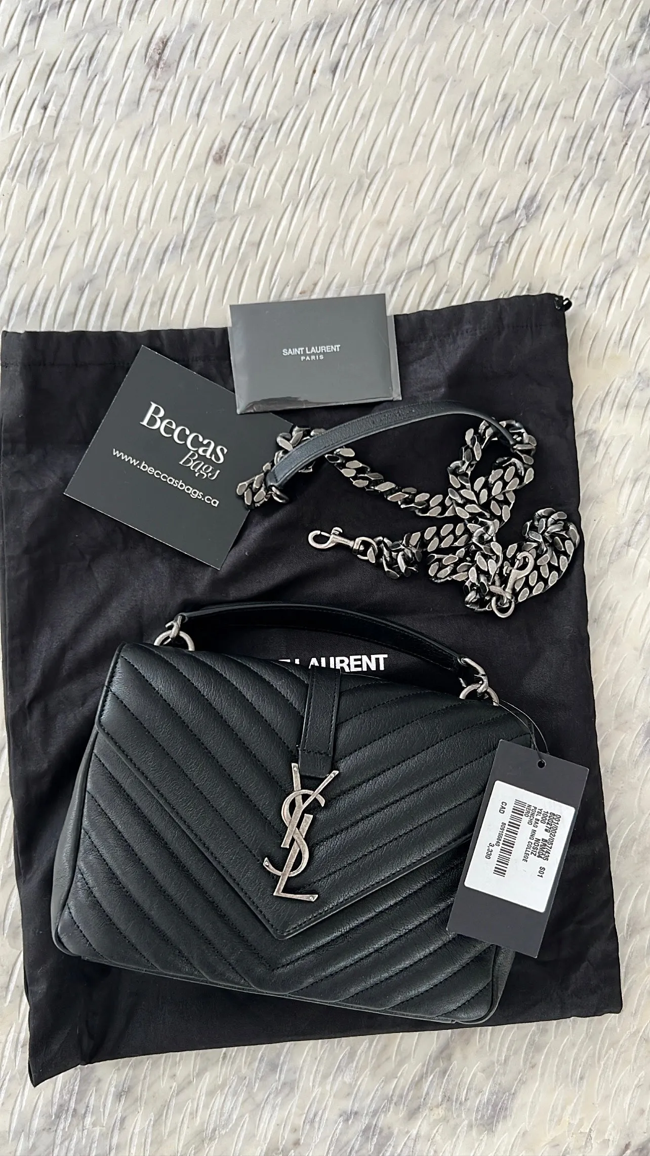 Saint Laurent College Bag -> Saint Laurent School Bag