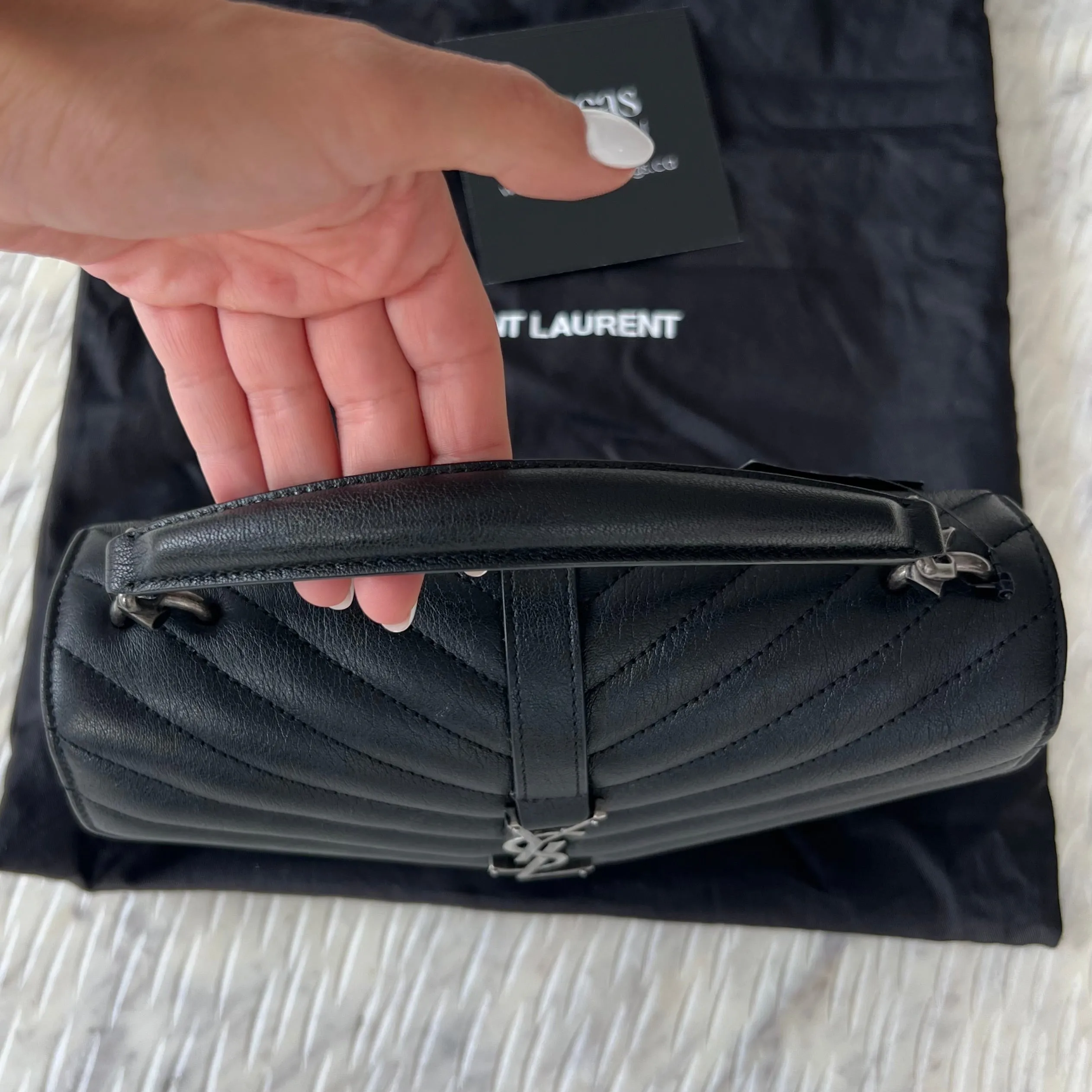 Saint Laurent College Bag -> Saint Laurent School Bag