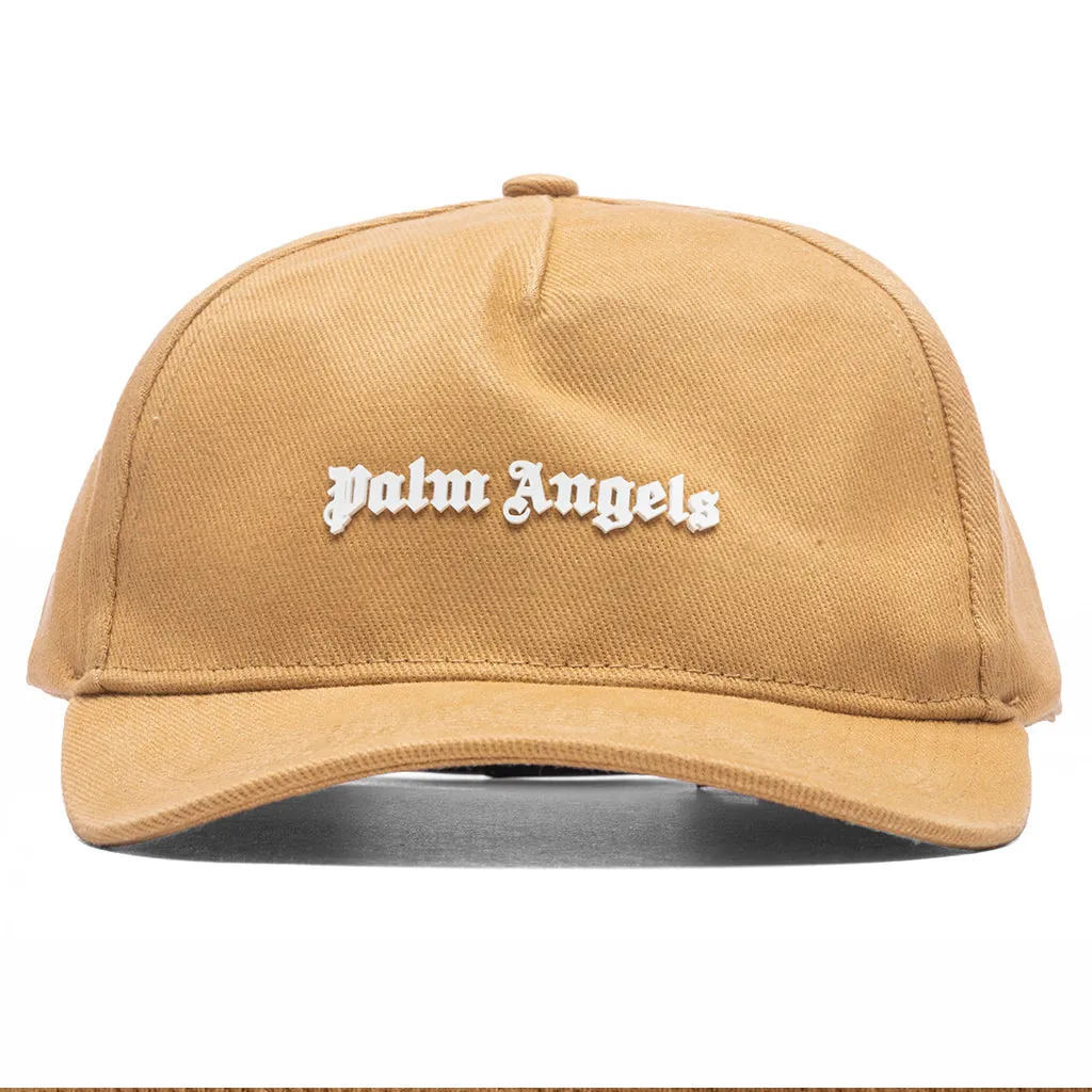 Sand and White Classic Logo Cap