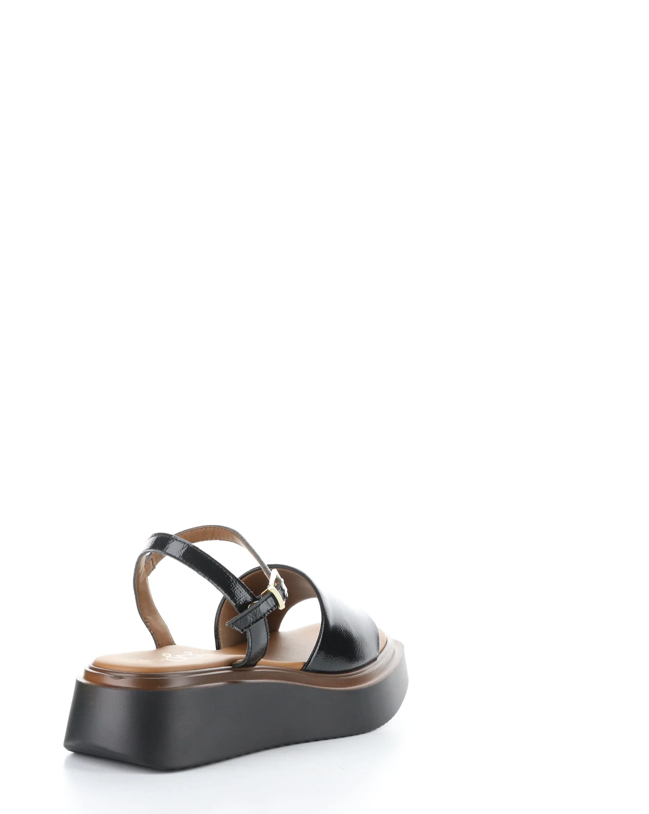 SHASTA BLACK Buckle Sandals - Women's Trendy Summer Shoes