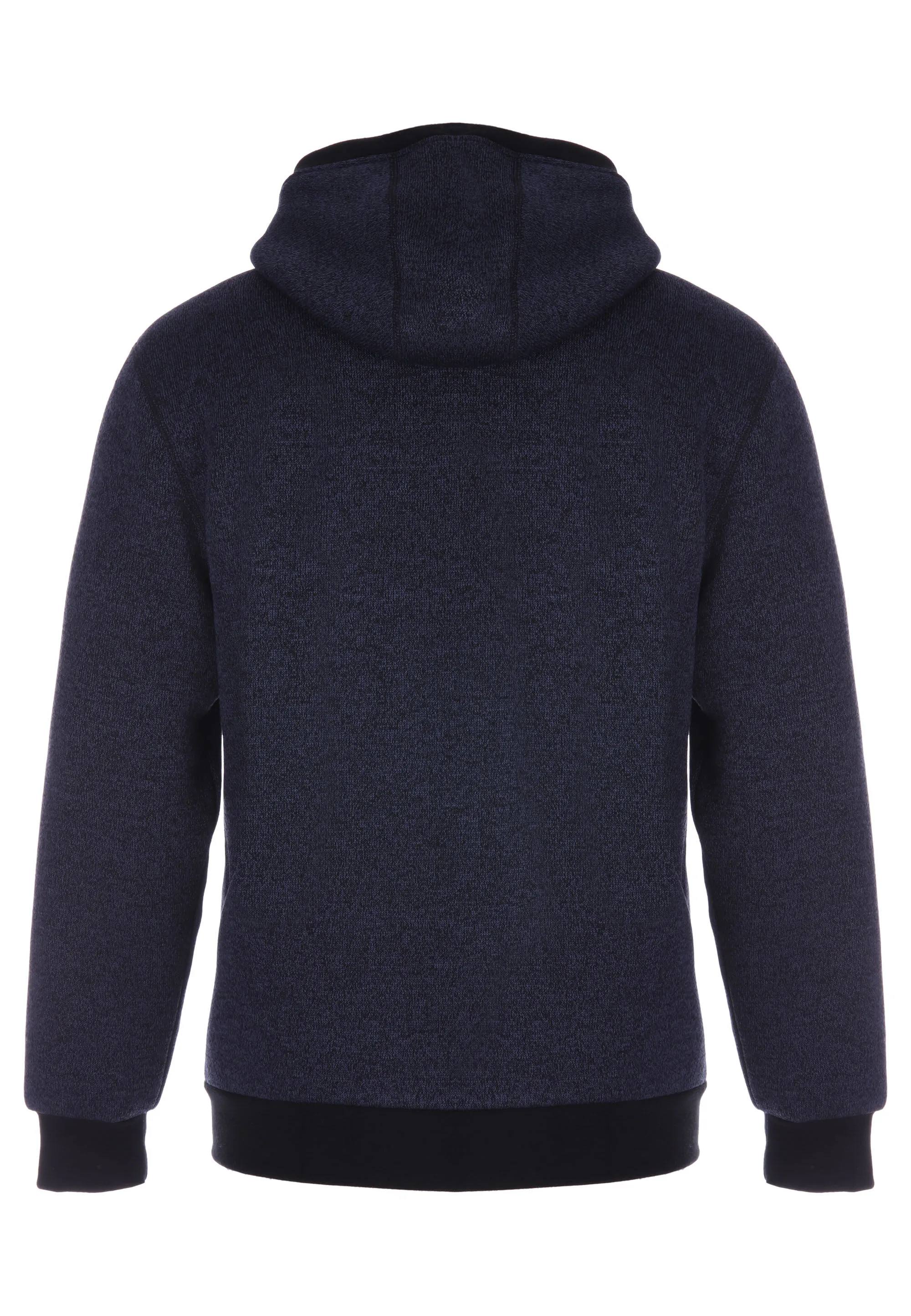 Sherpa Lined Zip Through Hoody for Men