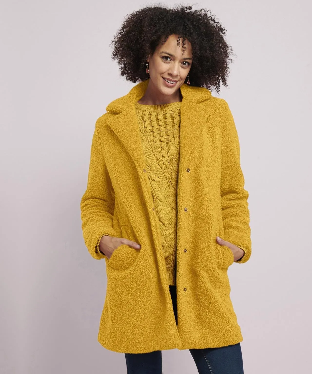 Teddy Fleece Sherpa Coat