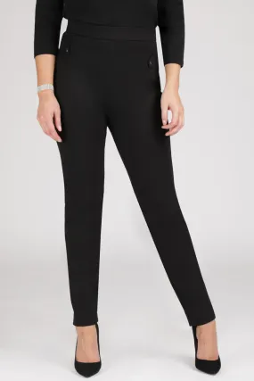 Elasticated Ponte Slim Pants