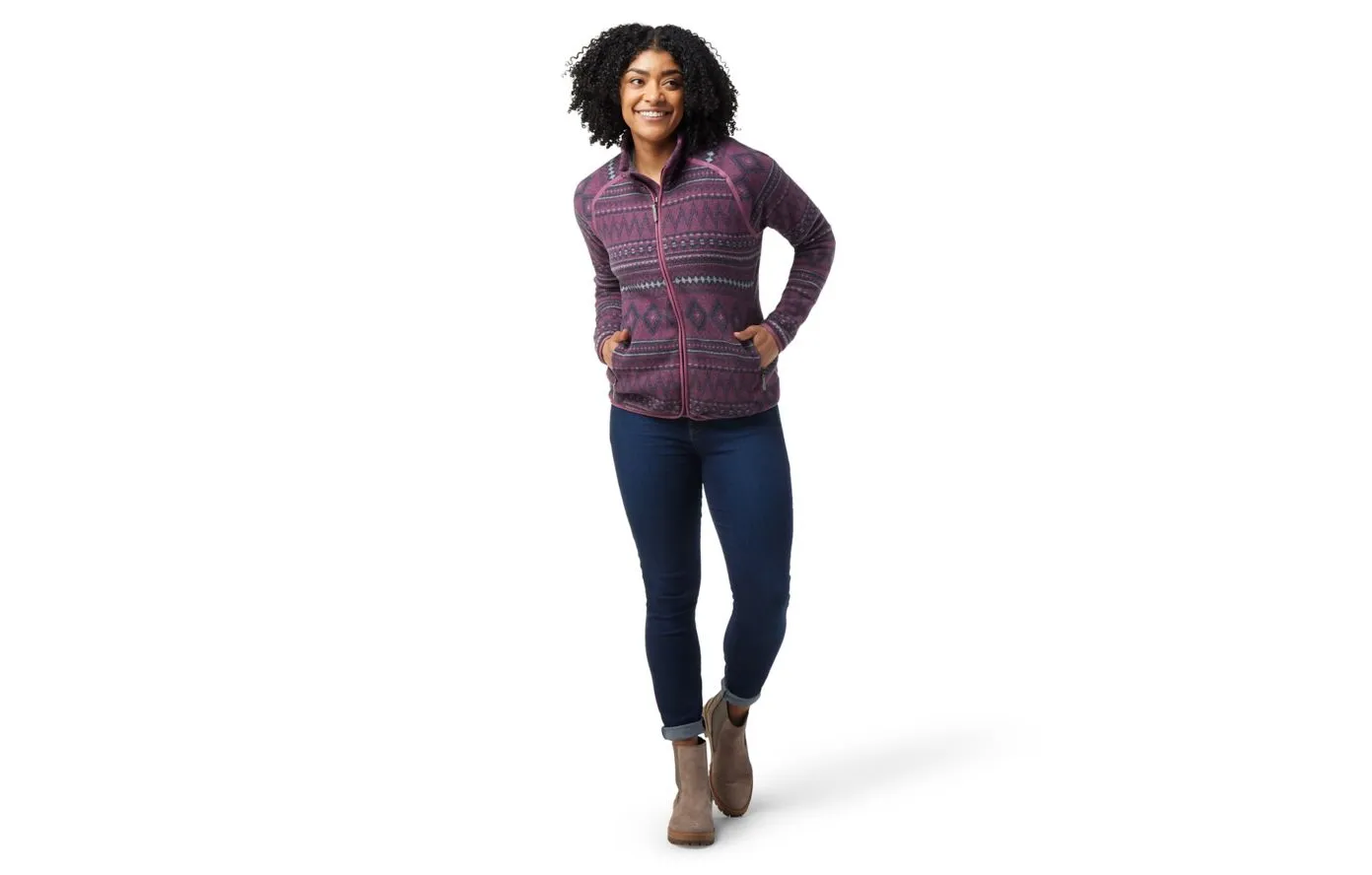 Smartwool Hudson Trail Fleece Full-Zip Sweater for Women