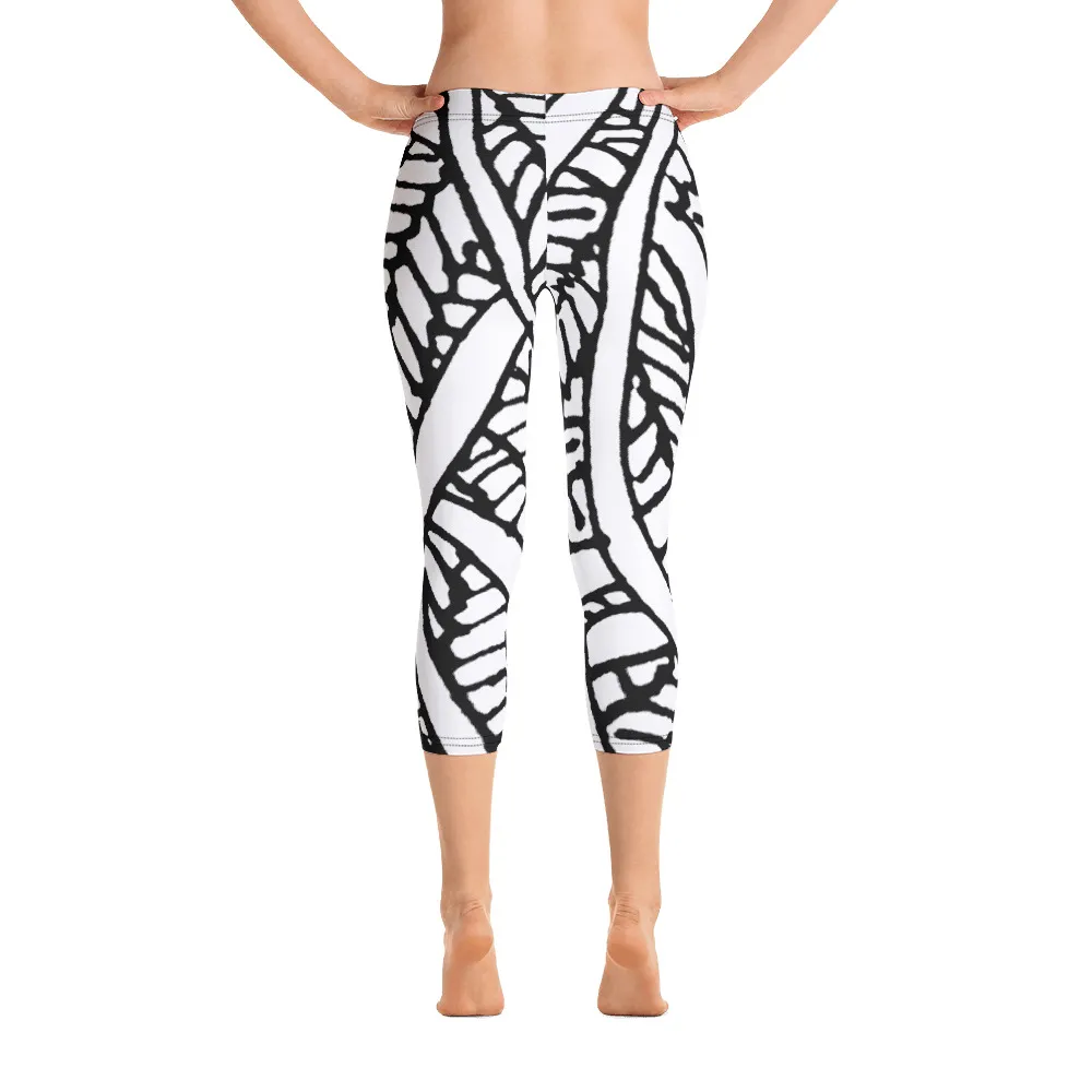 Spring Water Energy Capri Leggings