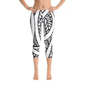 Spring Water Energy Capri Leggings