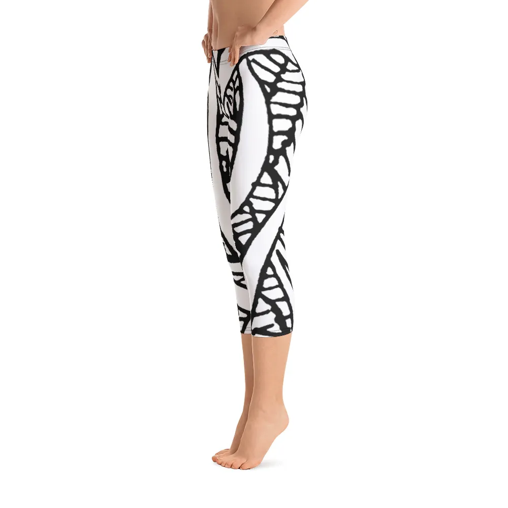 Spring Water Energy Capri Leggings