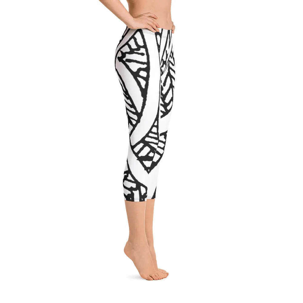 Spring Water Energy Capri Leggings