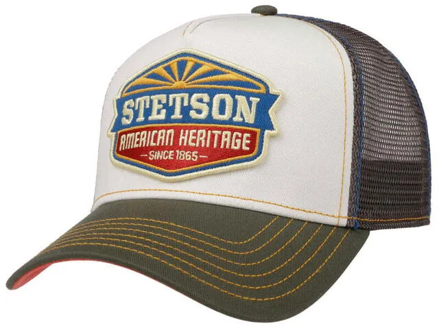 Stetson Trucker Cap Sun Olive