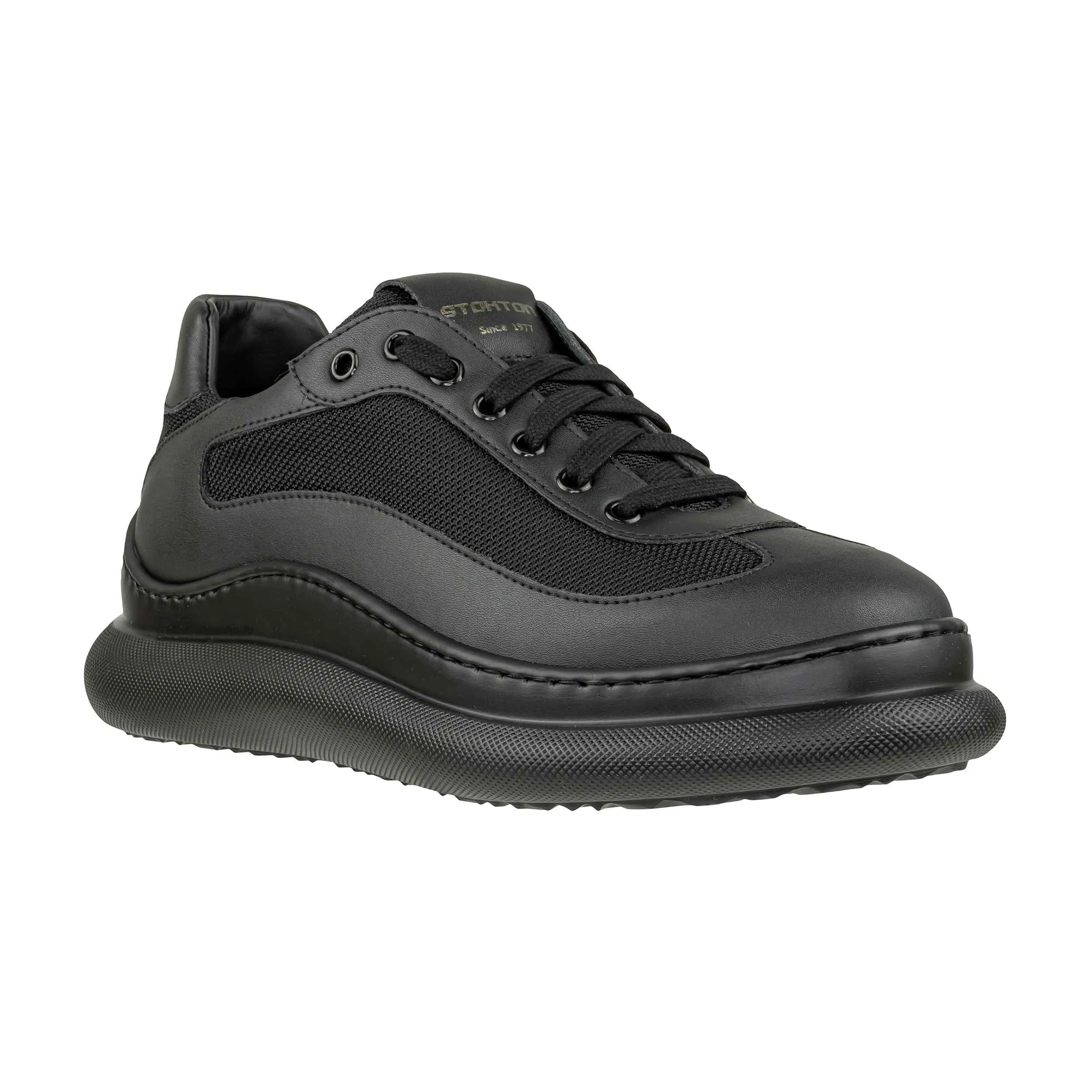 STOKTON 313-U Black Sneaker