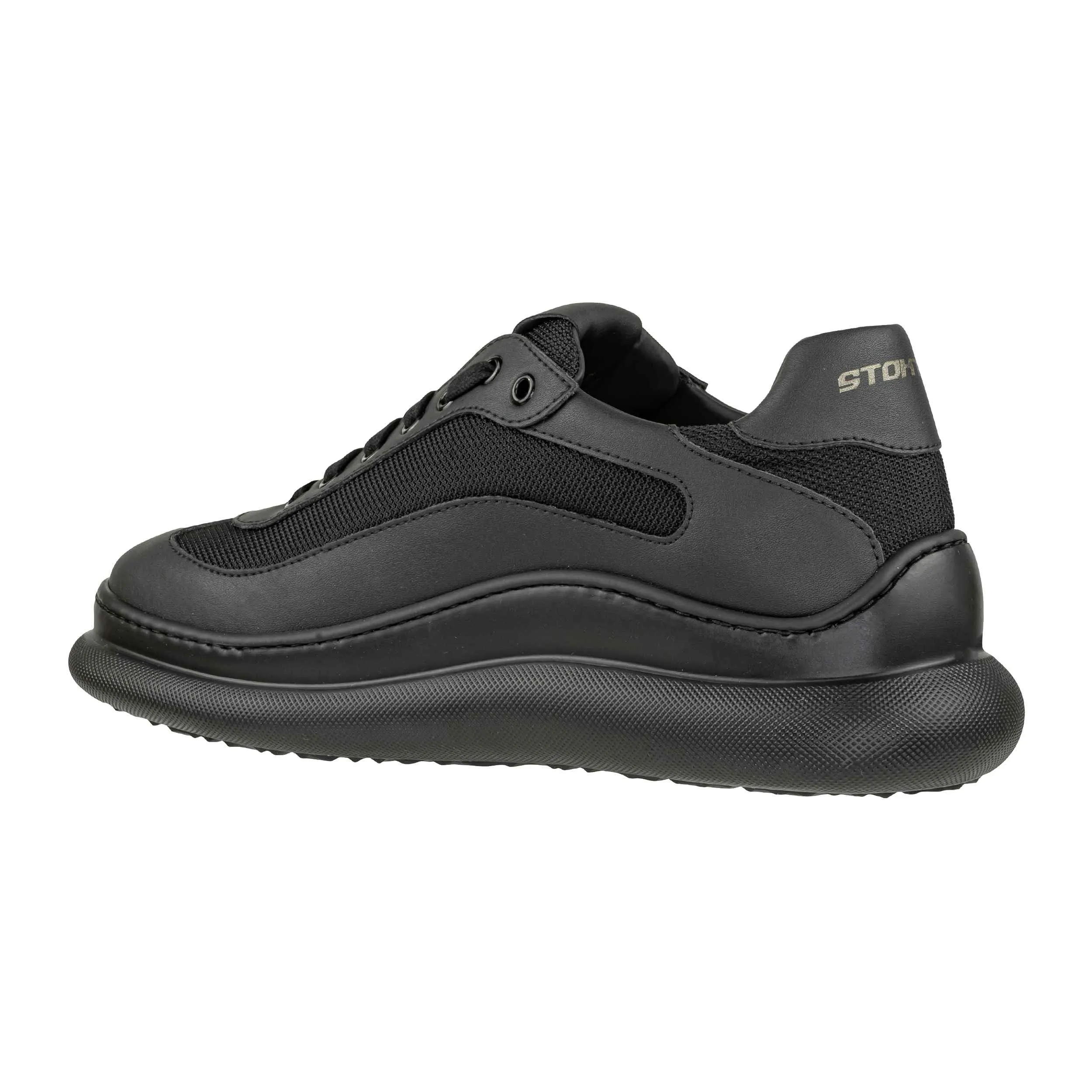 STOKTON 313-U Black Sneaker