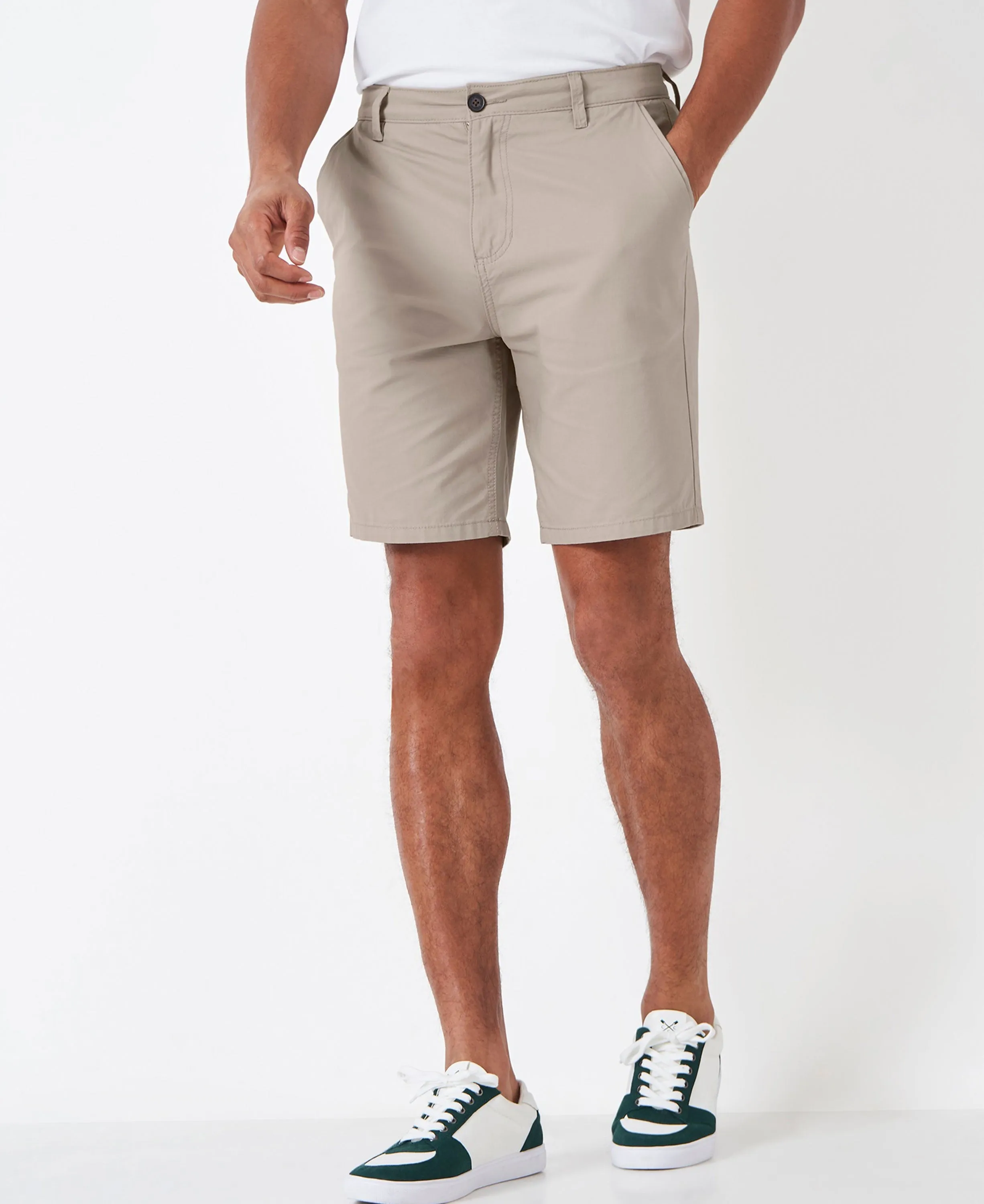 Stone Bermuda Shorts