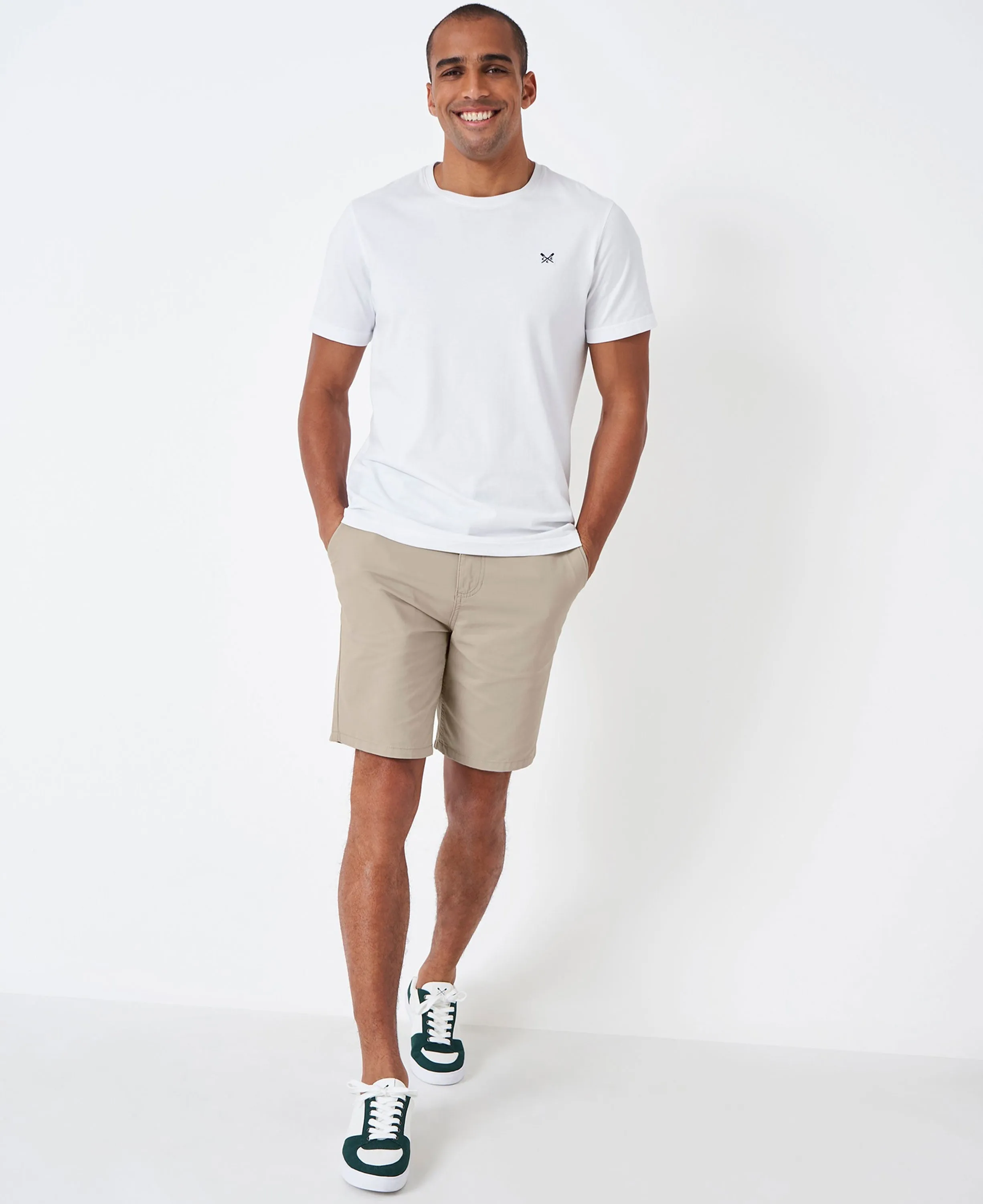 Stone Bermuda Shorts