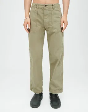 Stylish Utility Pants in Dirty Sage Color