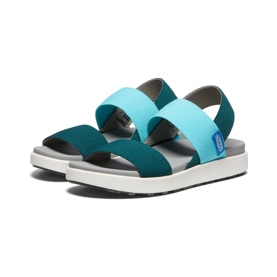 Stylish Women's Stretch Sandals in Sea Moss/Ipanema