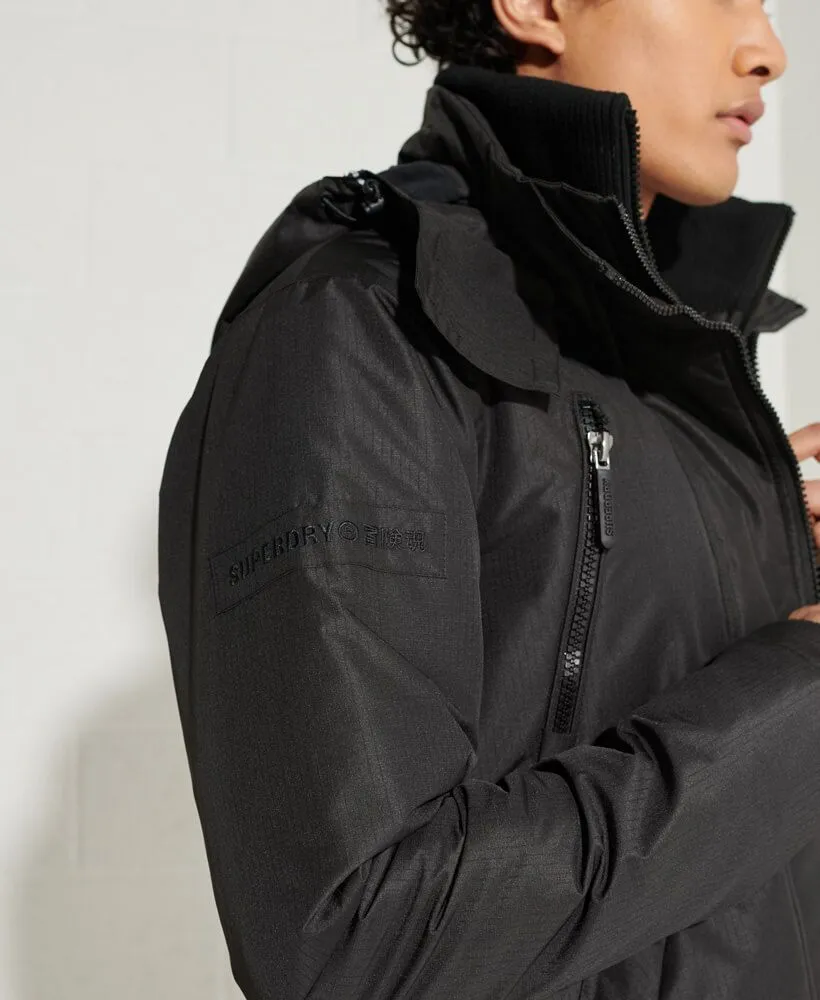 Black Wind Yachter Hooded Jacket Superdry