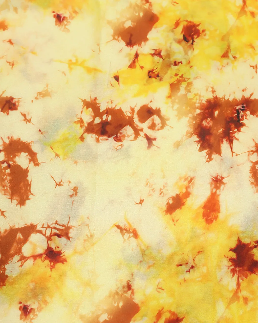 Tie Dye Satin Georgette Fabric