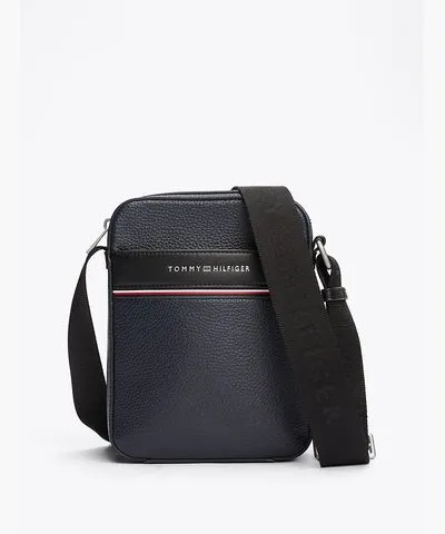 Tommy Hilfiger Men's Tommy Stripe Mini Reporter Bag