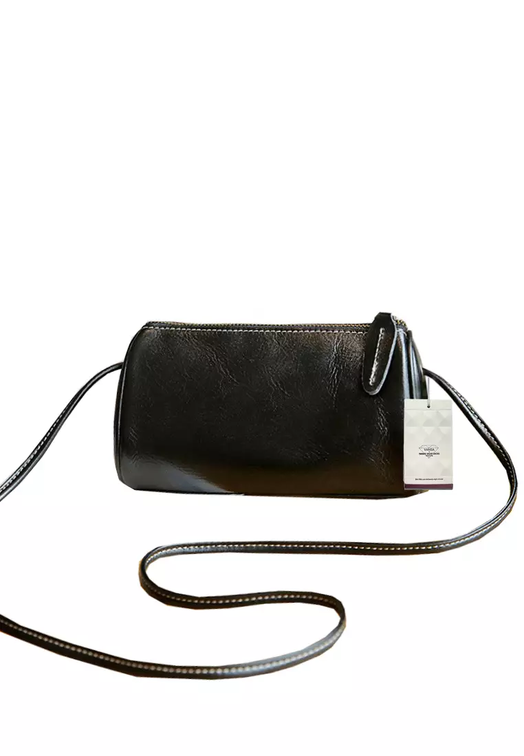 VANSA Top Layer Cowhide Shoulder Crossbody Bag by Twenty Eight Shoes