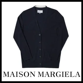 Unisex Logo Cardigan Street Style