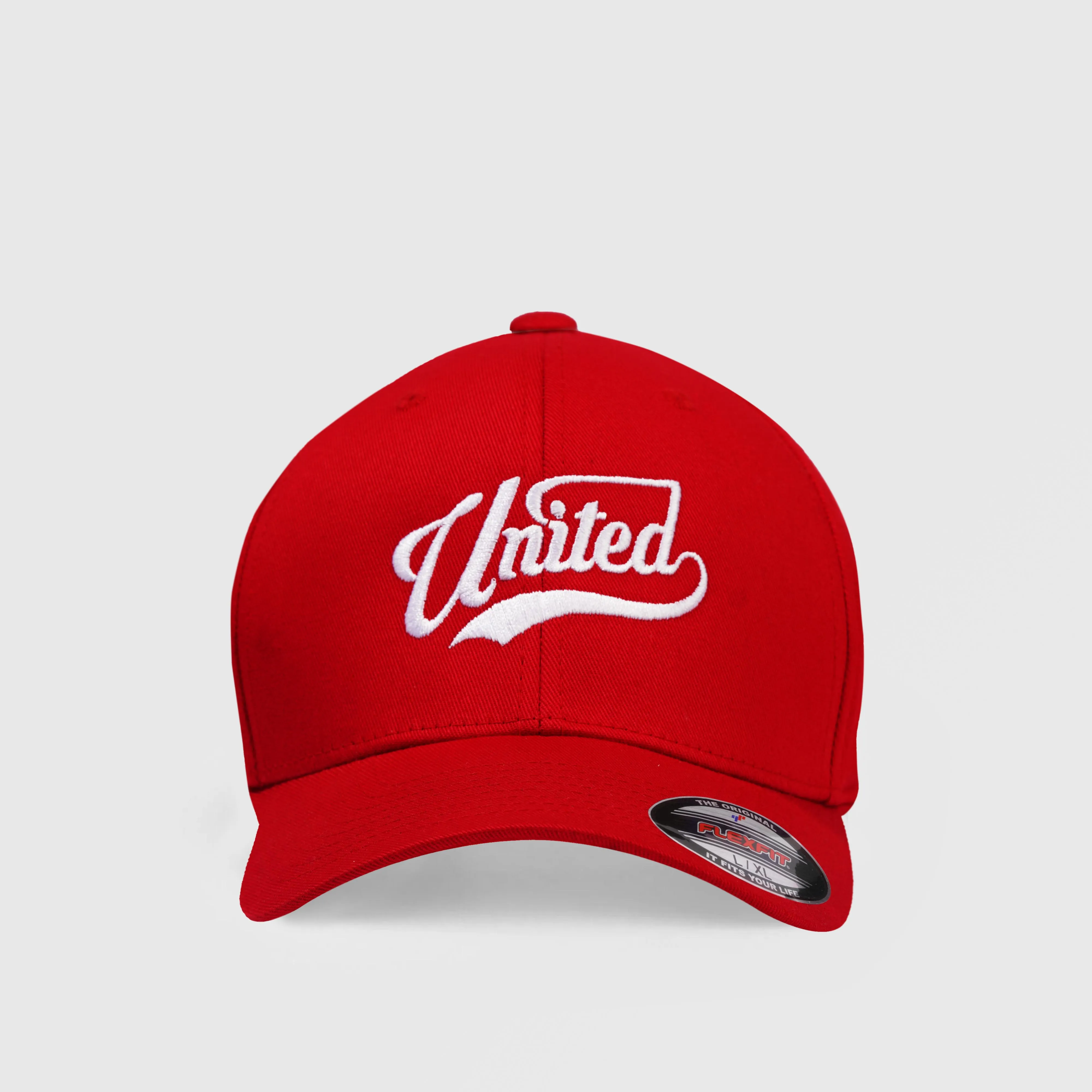 Red United Mid Profile Cap