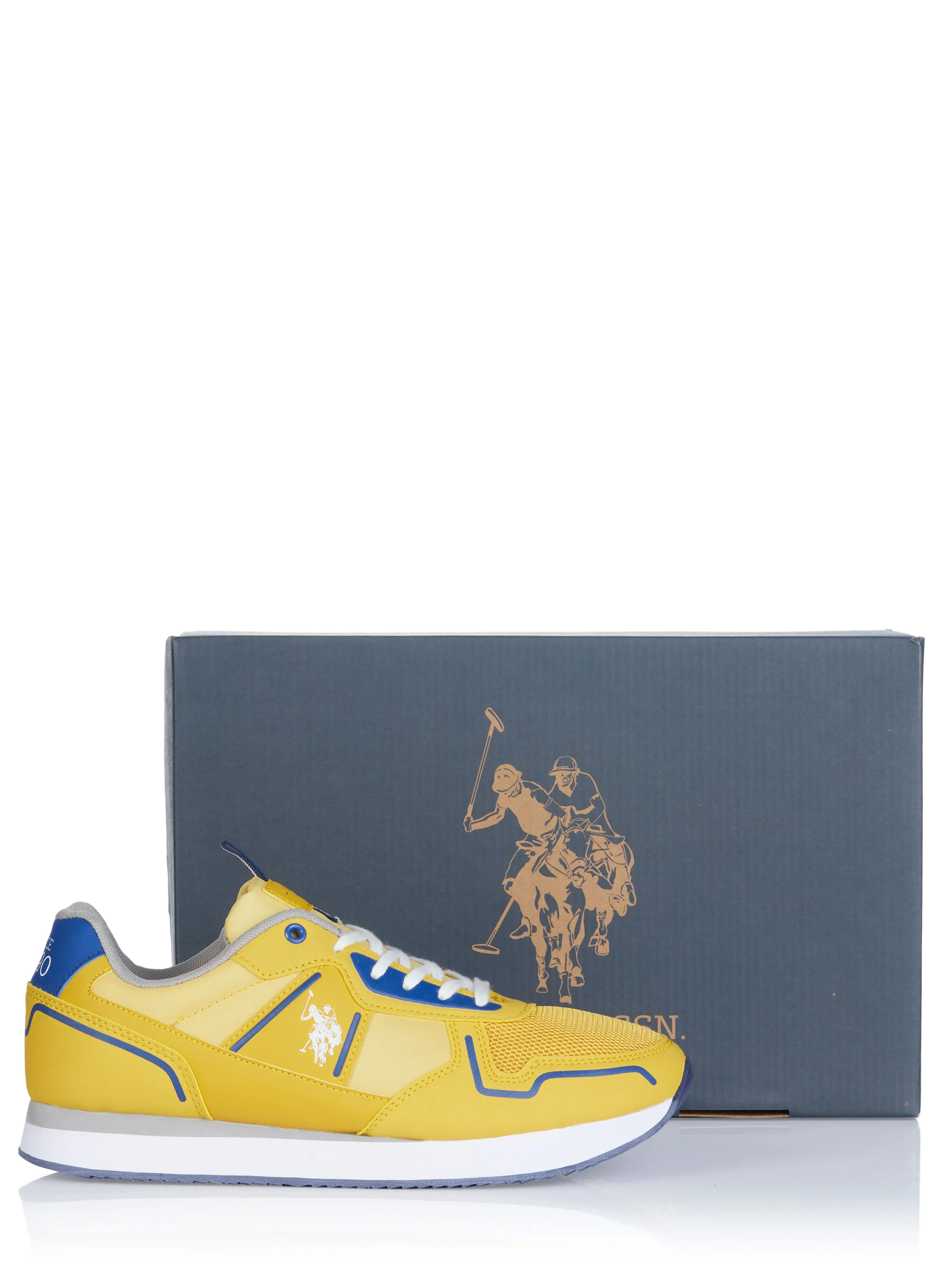 US Polo Assn shoe yellow mustardo