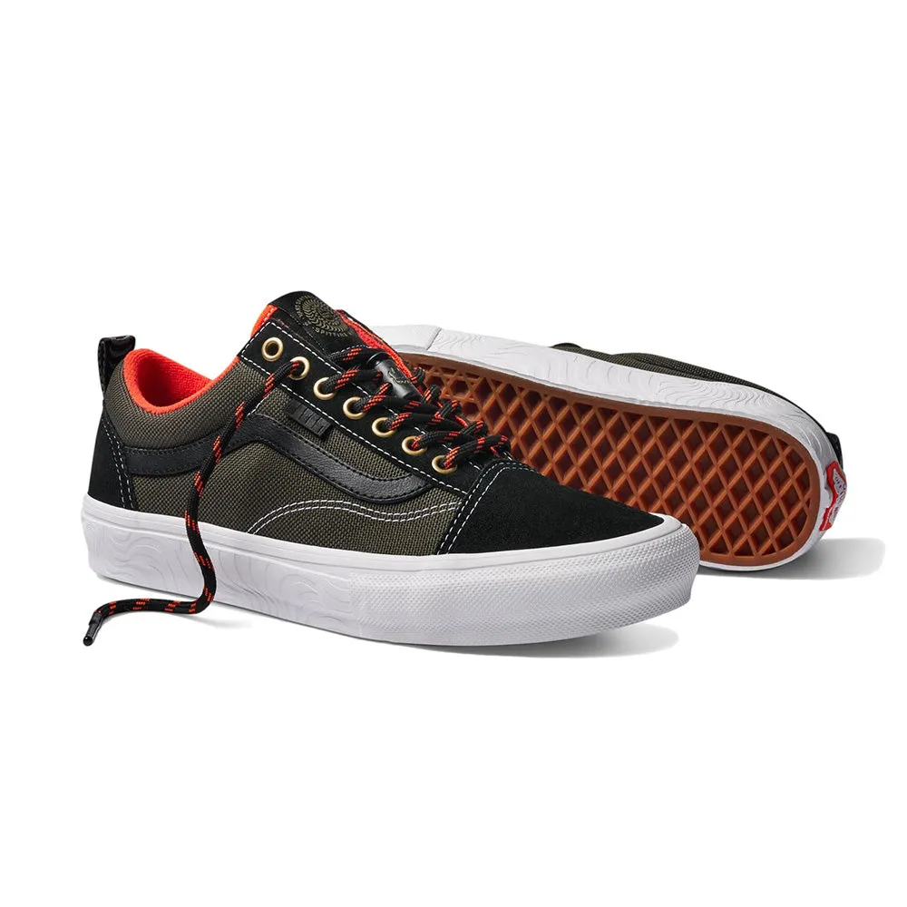 Vans Spitfire Skate Old Skool Black Flame.