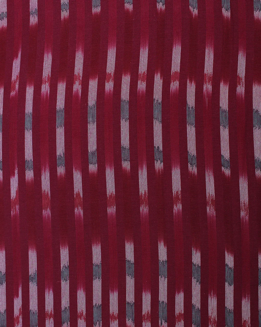 Variegated Ikat Pattern, Cotton Yarn Dyed Fabric