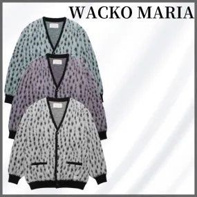 WACKO MARIA Leopard Print Long Sleeve Shirt – Casual Street Style