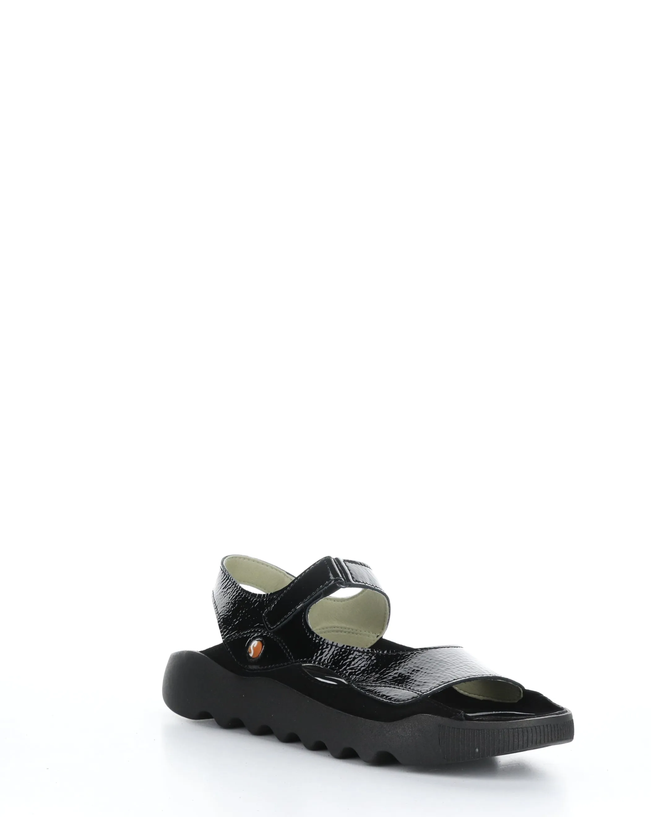 WEAL712SOF Adjustable Strap Sandals in Black