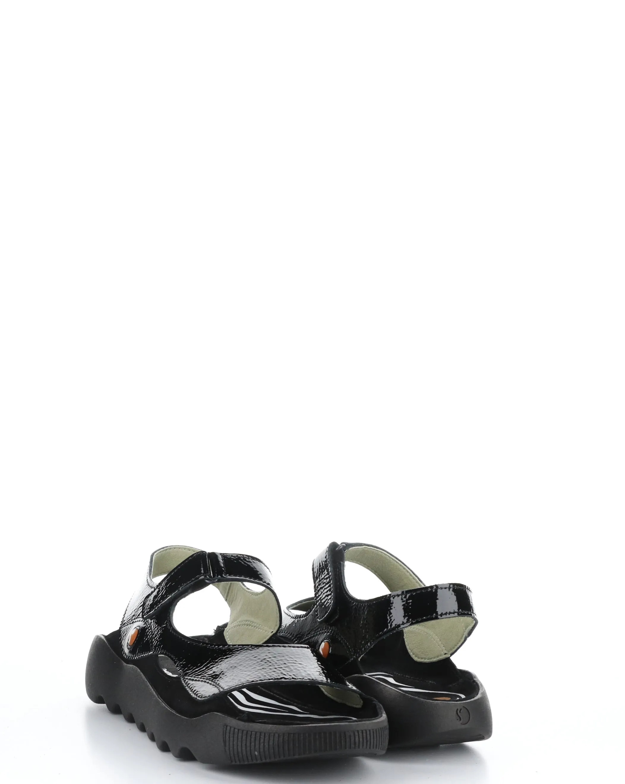 WEAL712SOF Adjustable Strap Sandals in Black