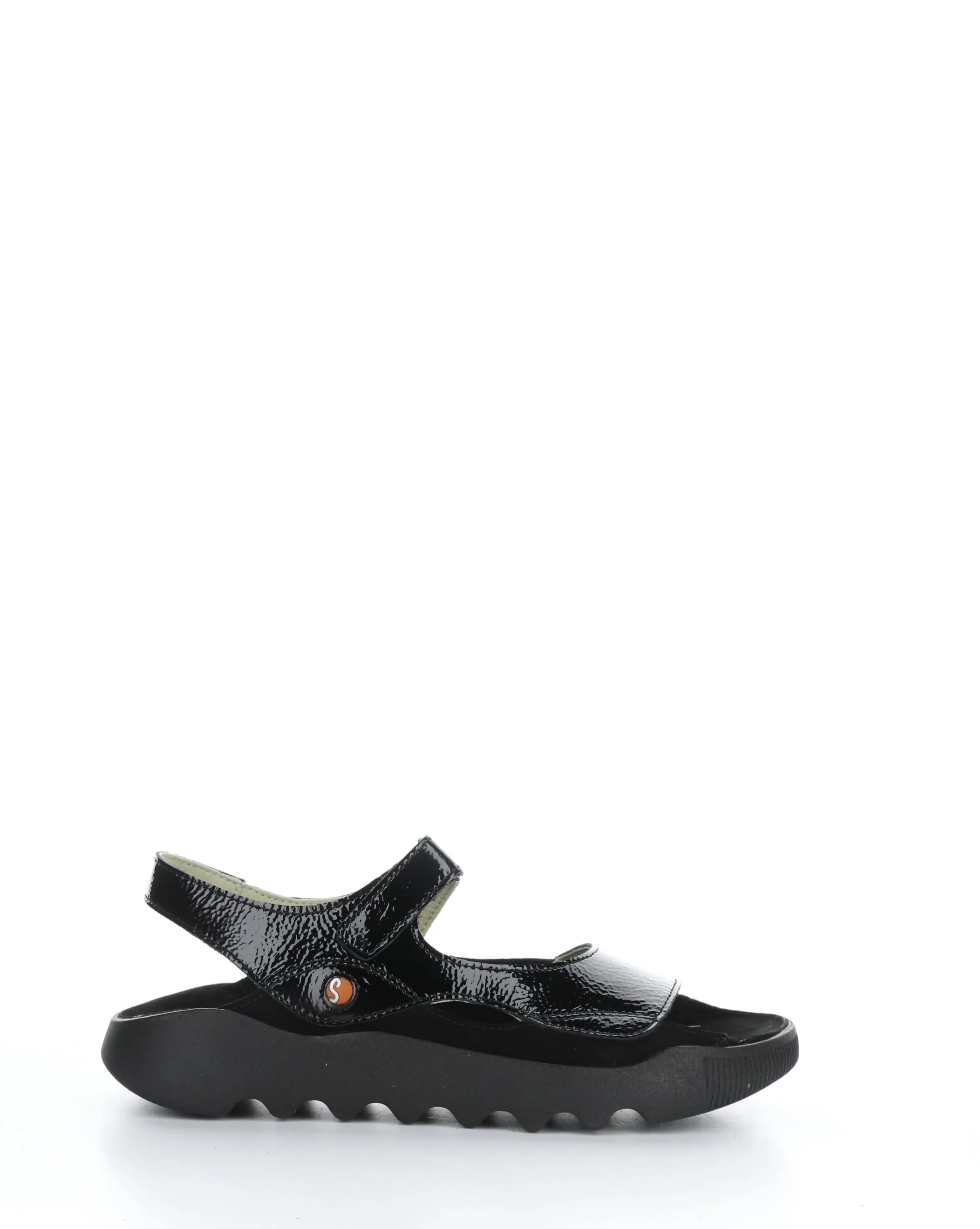 WEAL712SOF Adjustable Strap Sandals in Black