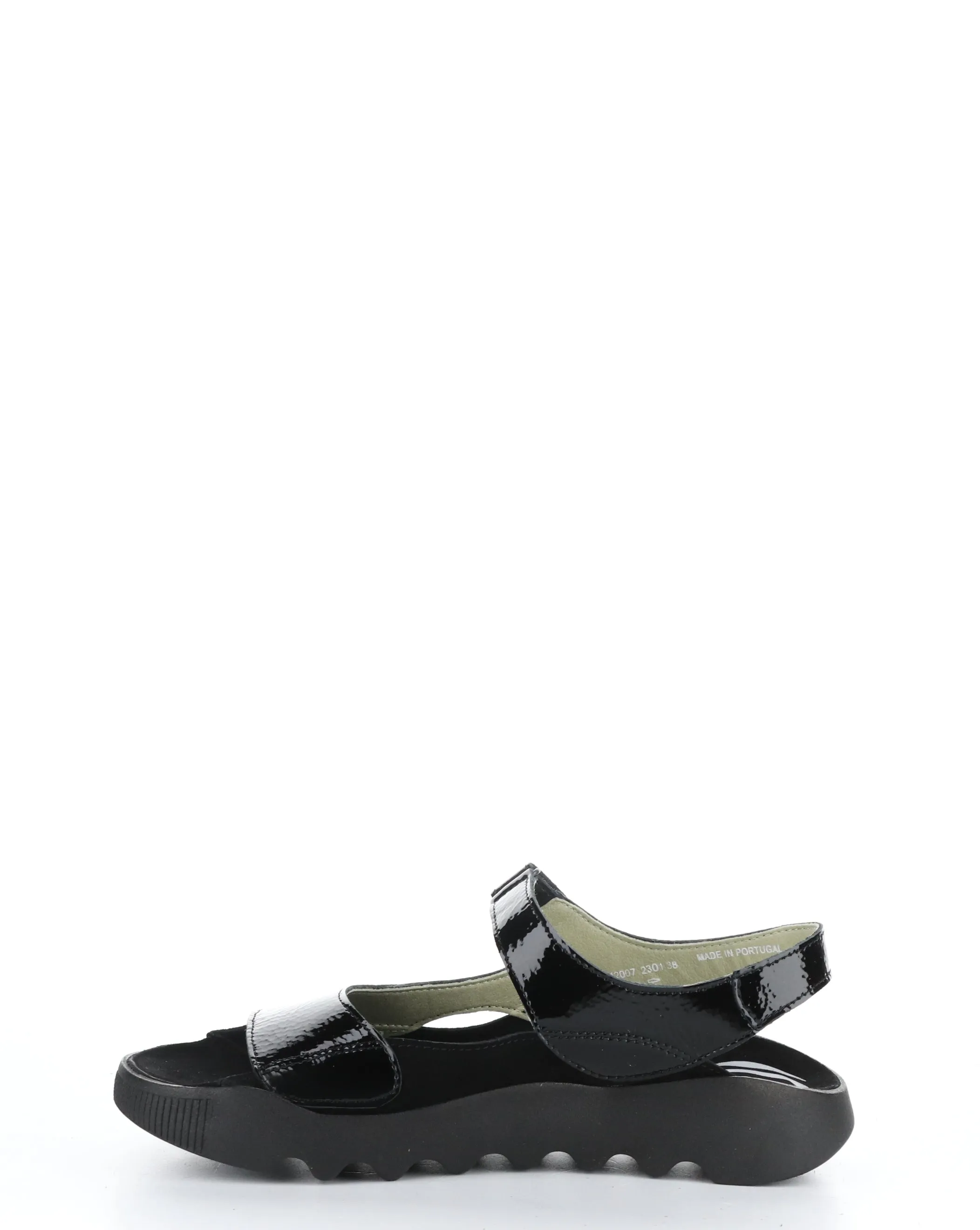 WEAL712SOF Adjustable Strap Sandals in Black