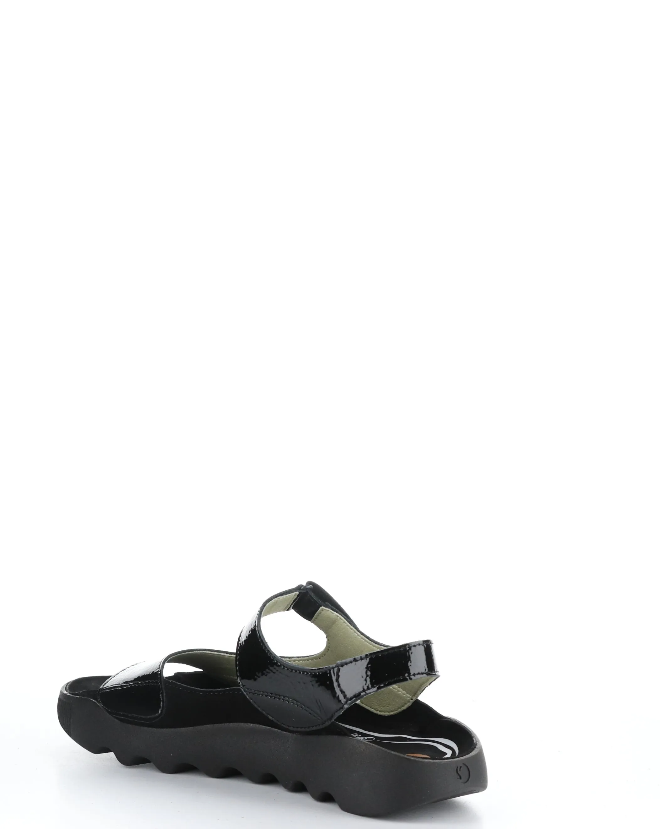 WEAL712SOF Adjustable Strap Sandals in Black