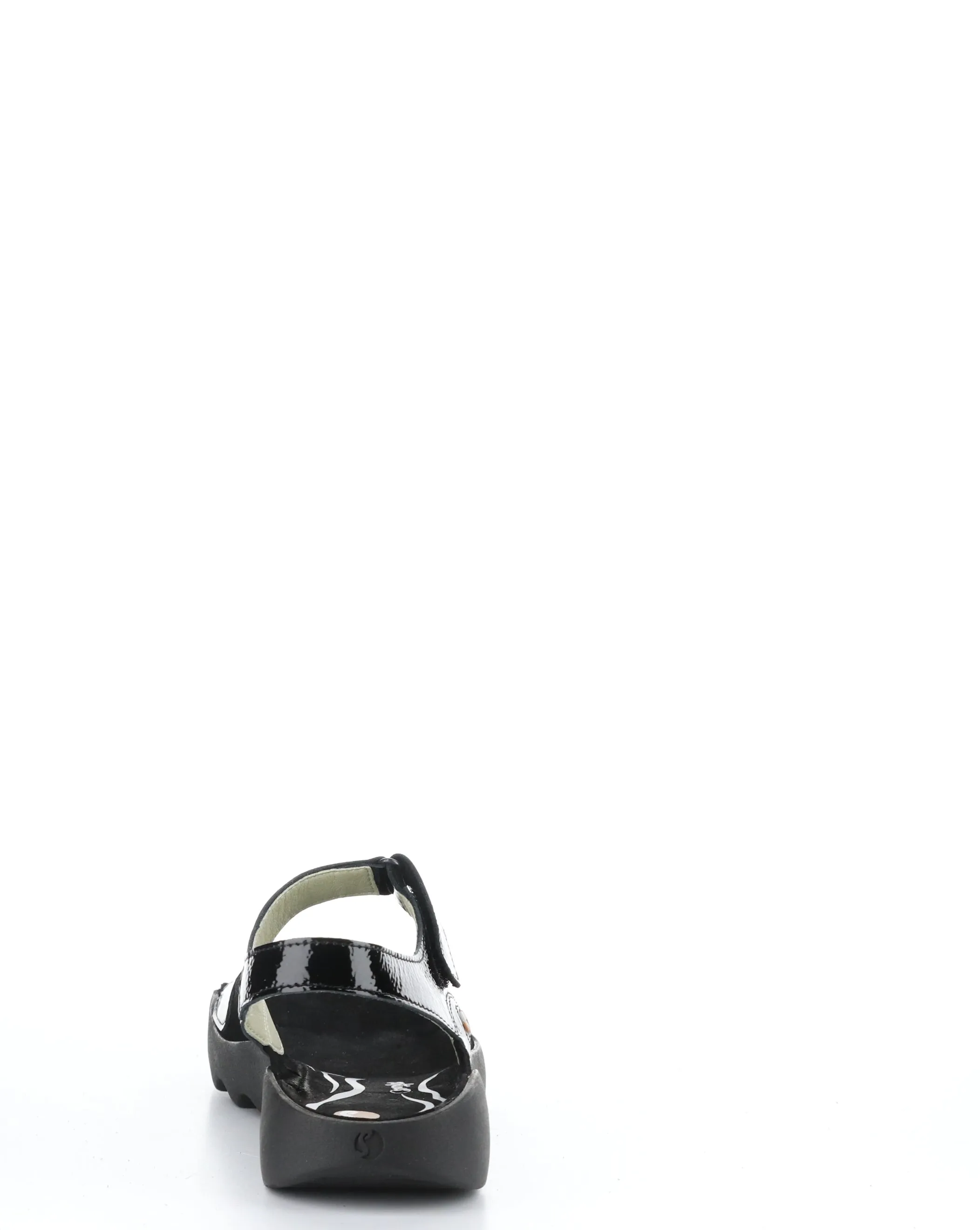 WEAL712SOF Adjustable Strap Sandals in Black