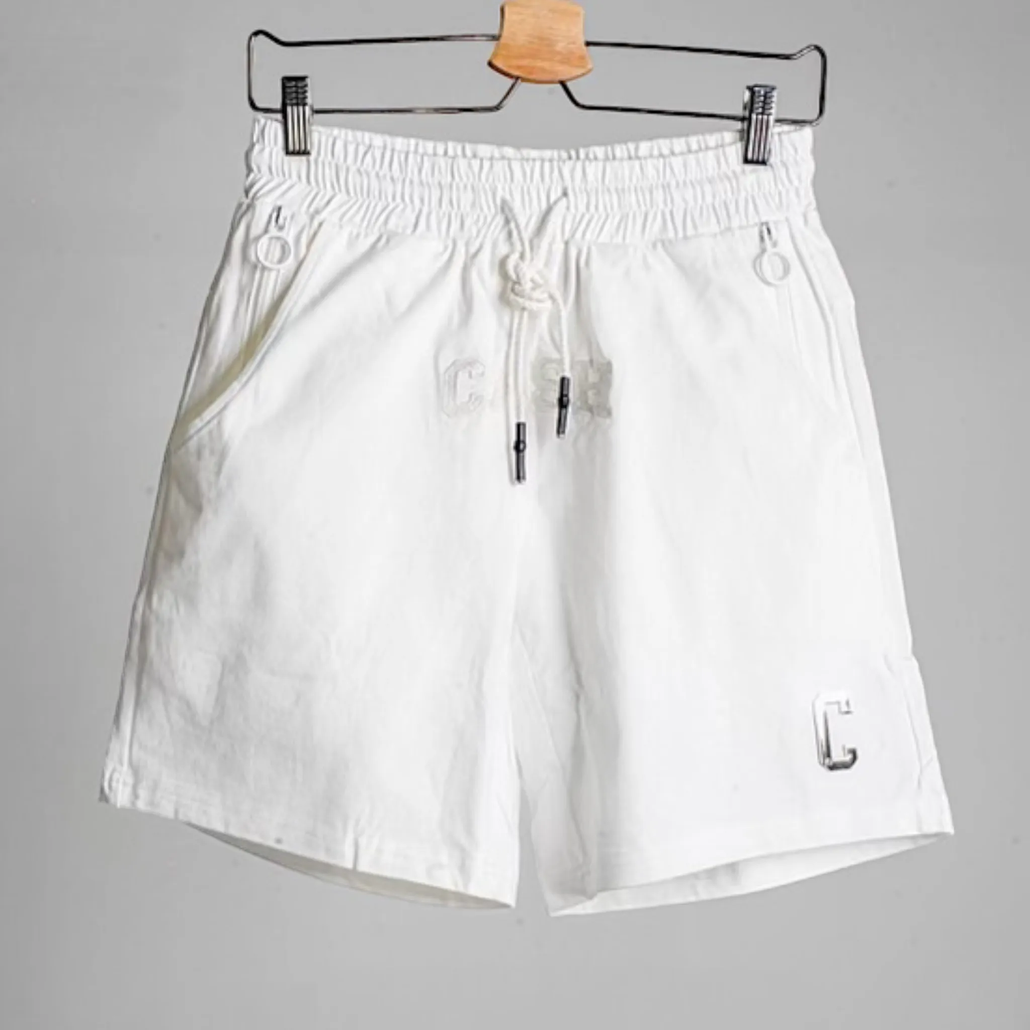 White Chrome Shorts