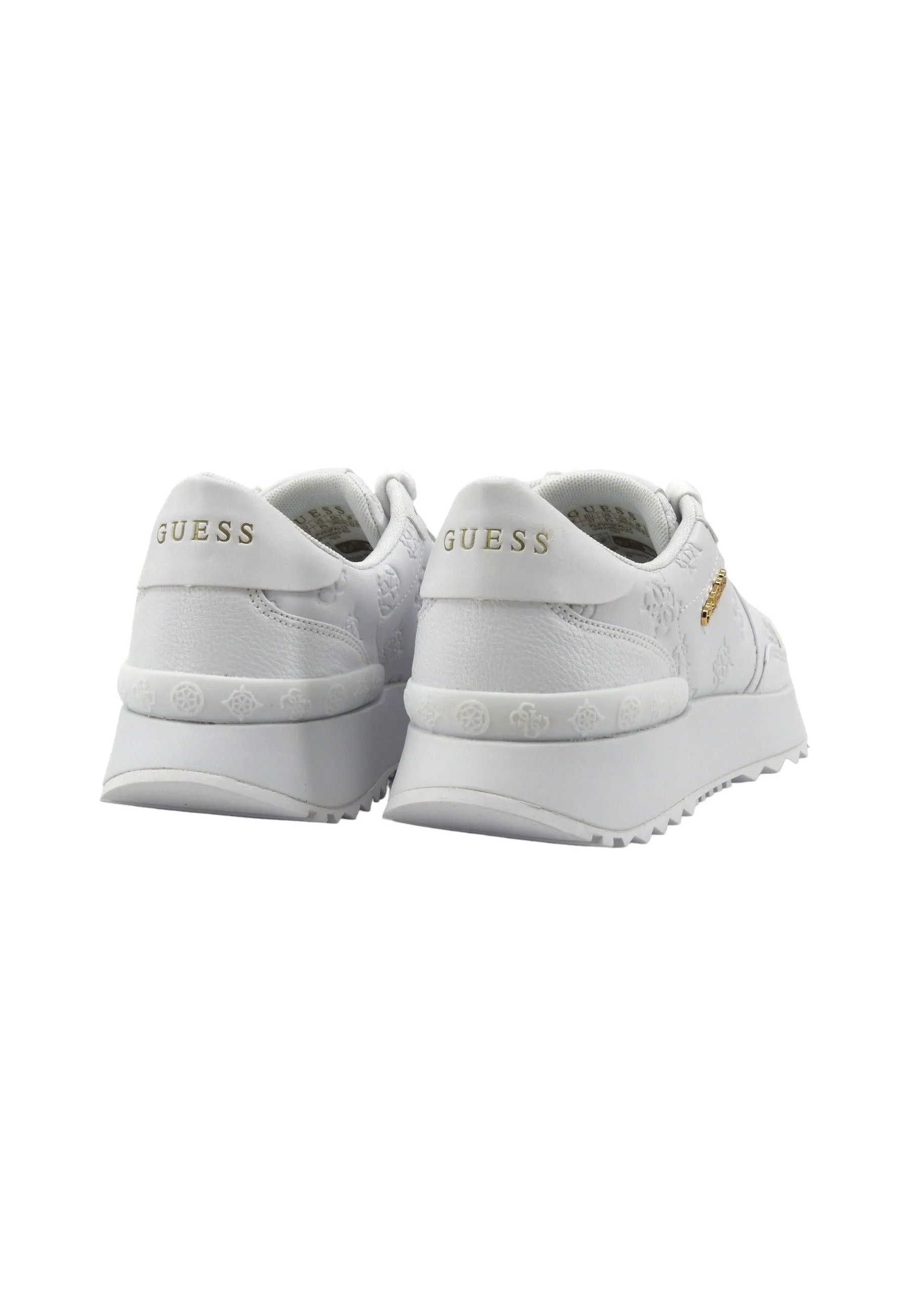 White GUESS Sneaker for Women FLPVN2FAL12