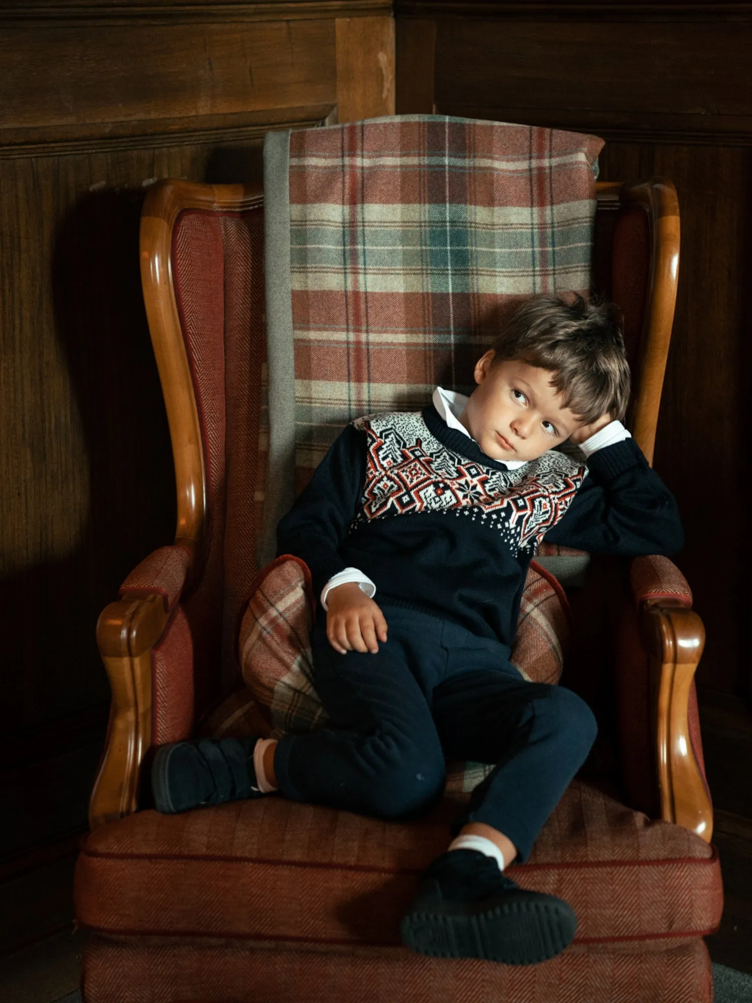 Winterland Sweater for Children by Dale of Norway.