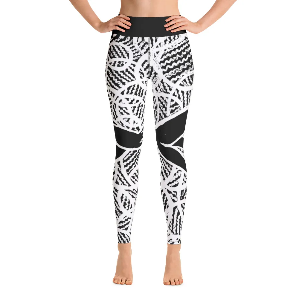 Yoga Leggings Underwater Love Plants