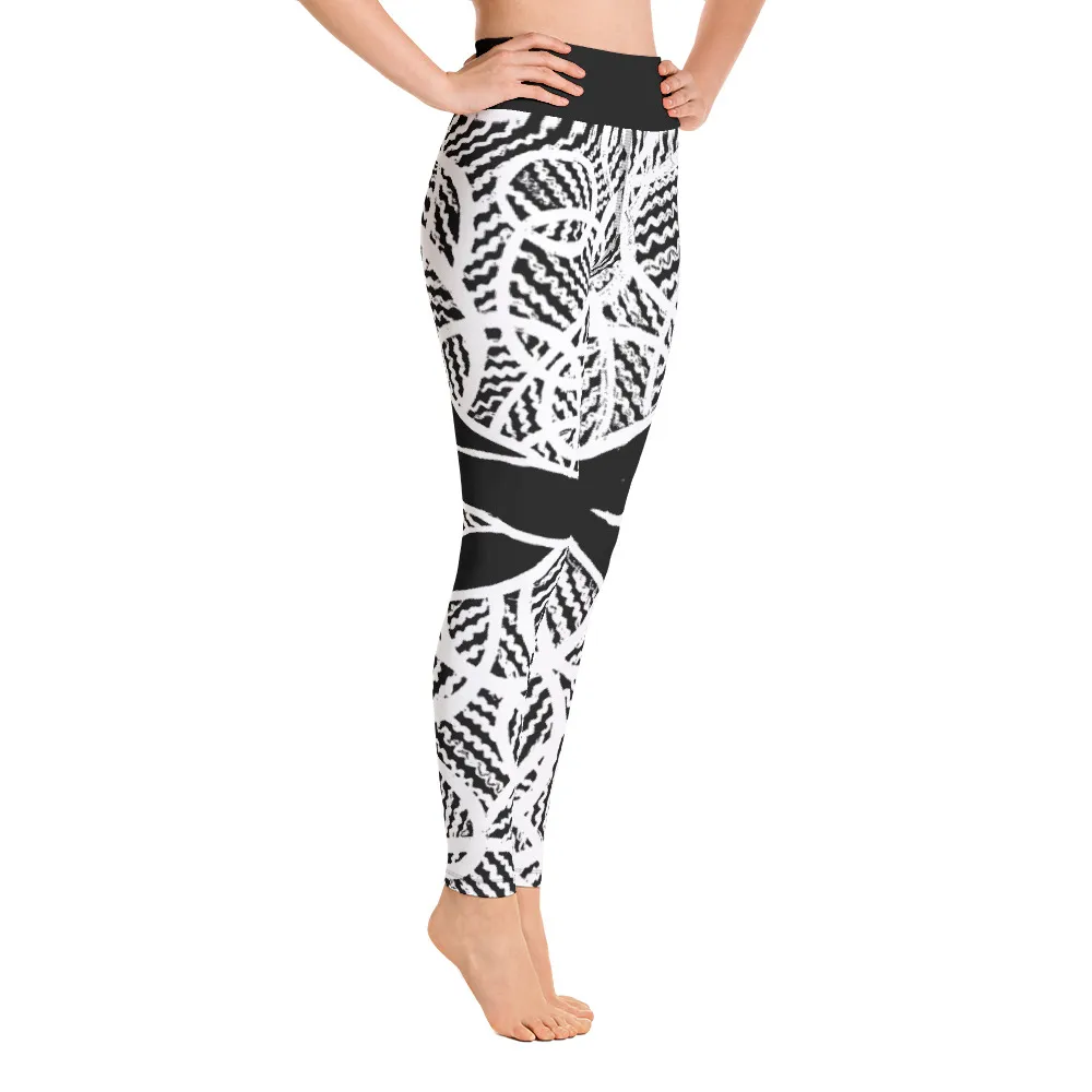 Yoga Leggings Underwater Love Plants