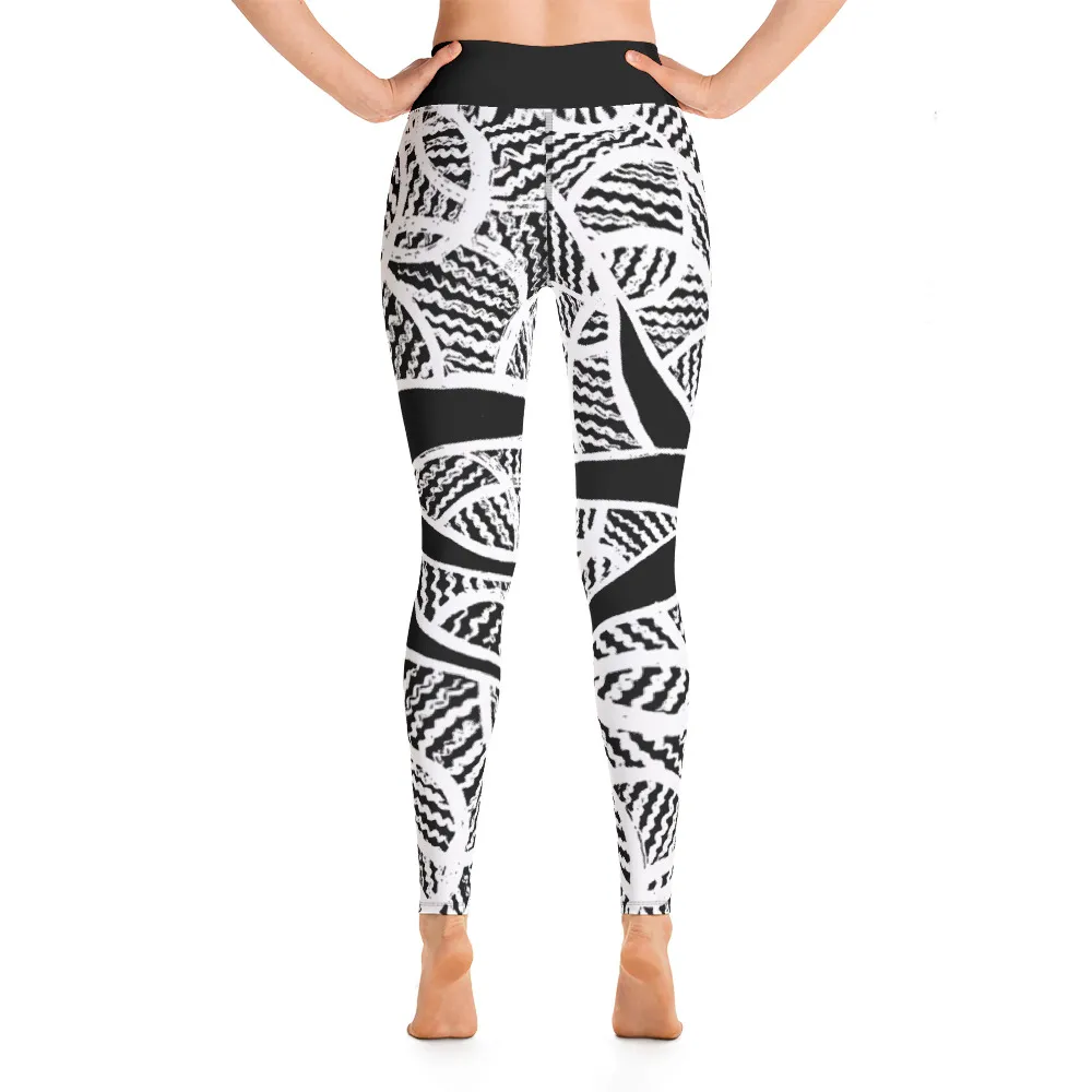 Yoga Leggings Underwater Love Plants